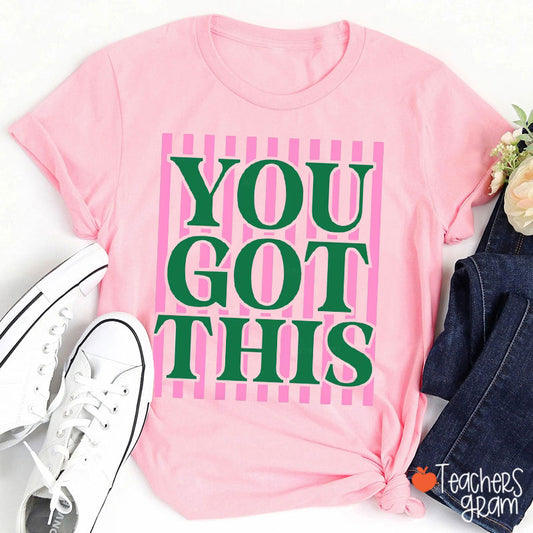 Personalized  Test Day Motivational Teacher T-Shirt