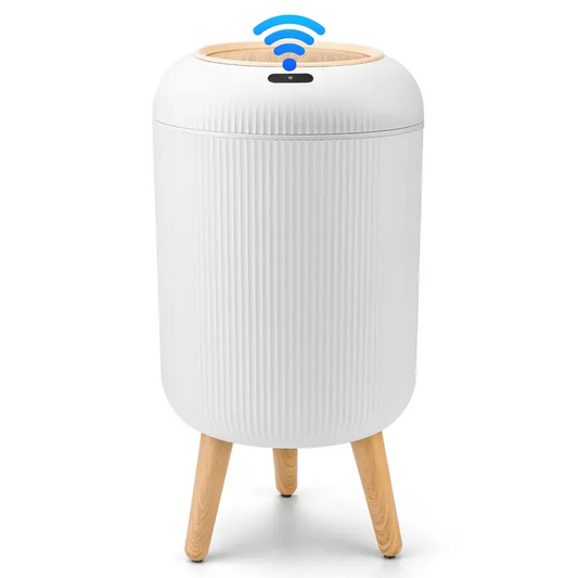 Smart Touchless Trash Can a?? Automatic Motion Sensor Waste Bin for Bathroom, Kitchen & Office